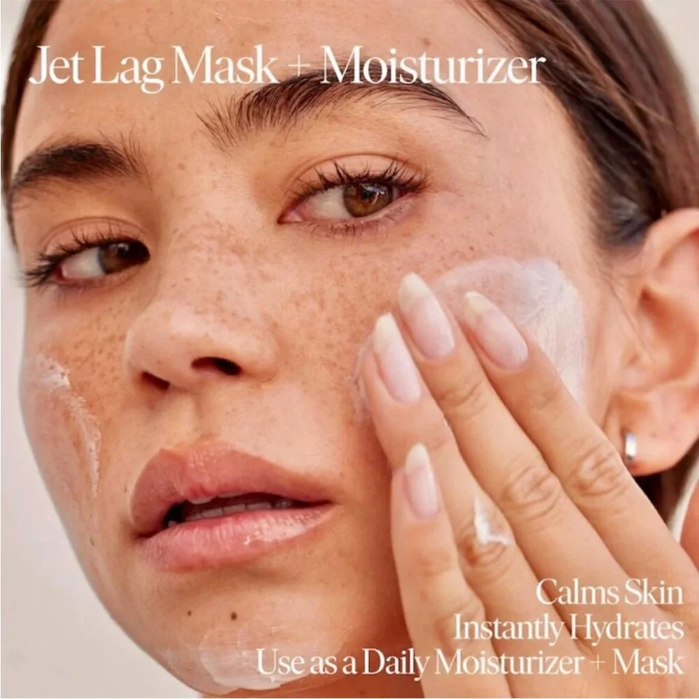Summer Fridays Set—Jet Lag Mask & Pink Sugar Lip Butter + Sample Cushion Cream